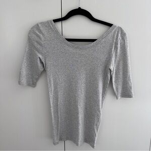 J Crew Heathered Tee